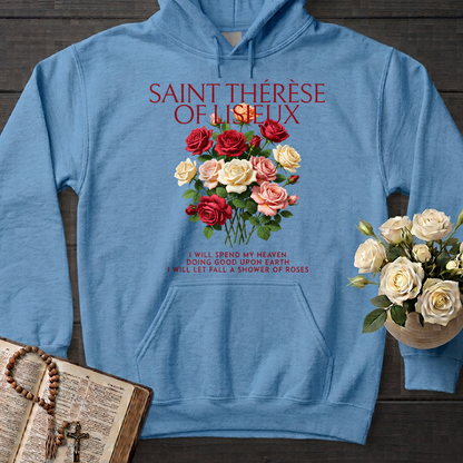 Saint Thérèse Of Lisieux I Will Spend My Heaven Doing Good Upon Earth I Will Let Fall A Shower Of Roses 01