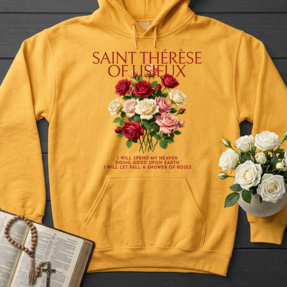 Saint Thérèse Of Lisieux I Will Spend My Heaven Doing Good Upon Earth I Will Let Fall A Shower Of Roses 01