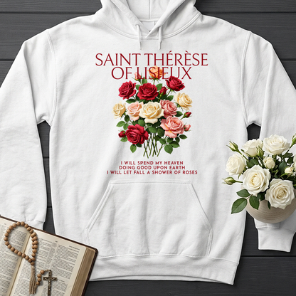Saint Thérèse Of Lisieux I Will Spend My Heaven Doing Good Upon Earth I Will Let Fall A Shower Of Roses 01