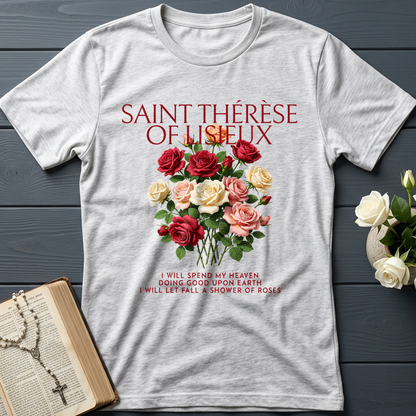 Saint Thérèse Of Lisieux I Will Spend My Heaven Doing Good Upon Earth I Will Let Fall A Shower Of Roses 01