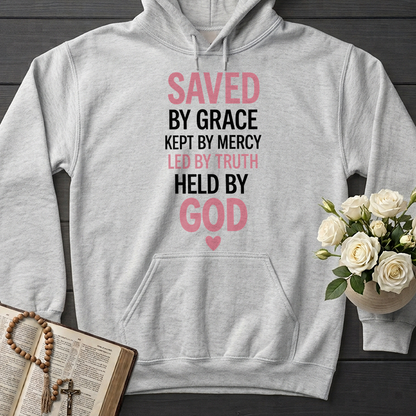 Saved By Grace Kept By Mercy Led By Truth Held By God 01