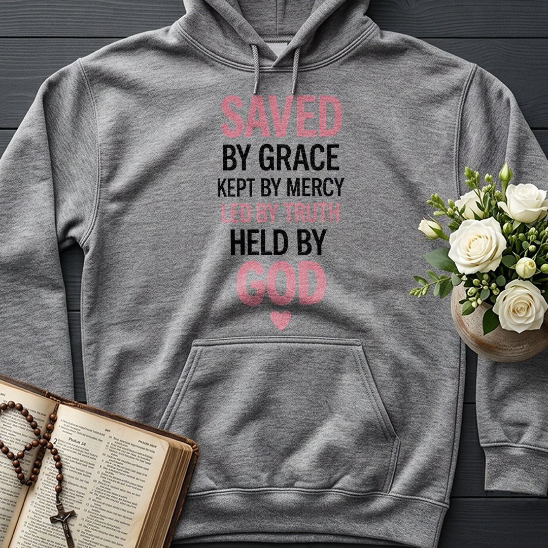 Saved By Grace Kept By Mercy Led By Truth Held By God 01
