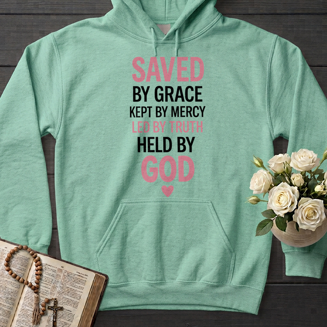 Saved By Grace Kept By Mercy Led By Truth Held By God 01