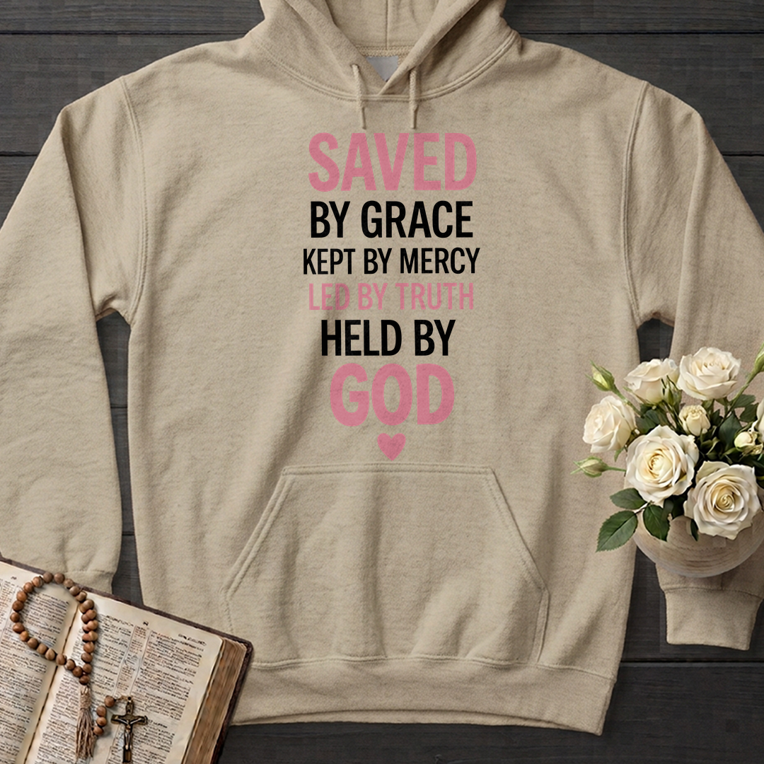 Saved By Grace Kept By Mercy Led By Truth Held By God 01