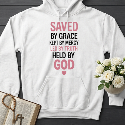 Saved By Grace Kept By Mercy Led By Truth Held By God 01