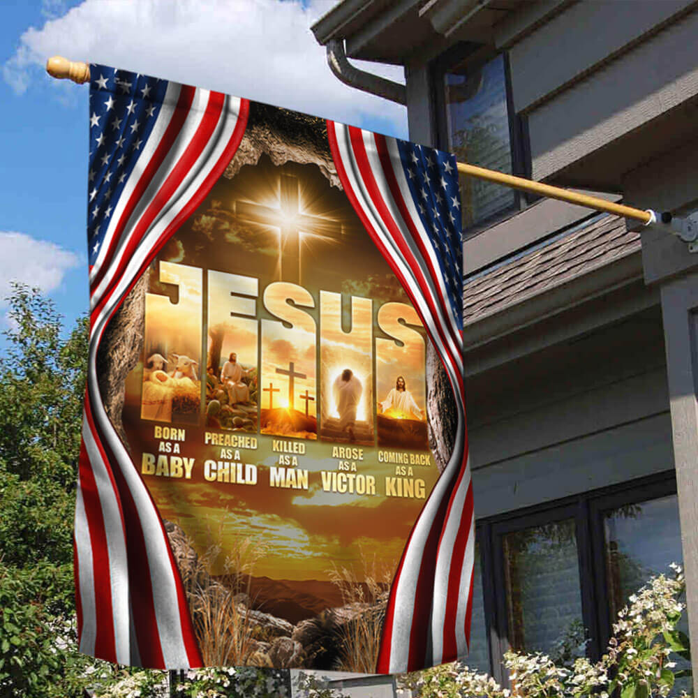 Jesus Flag Coming Back As A King