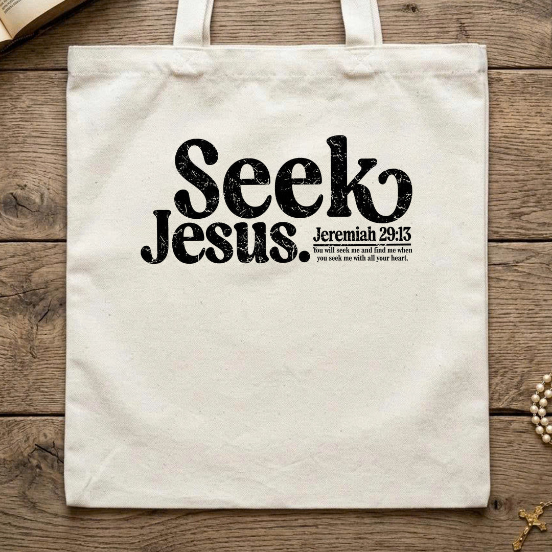 Seek Jesus Jeremiah 29.13 01