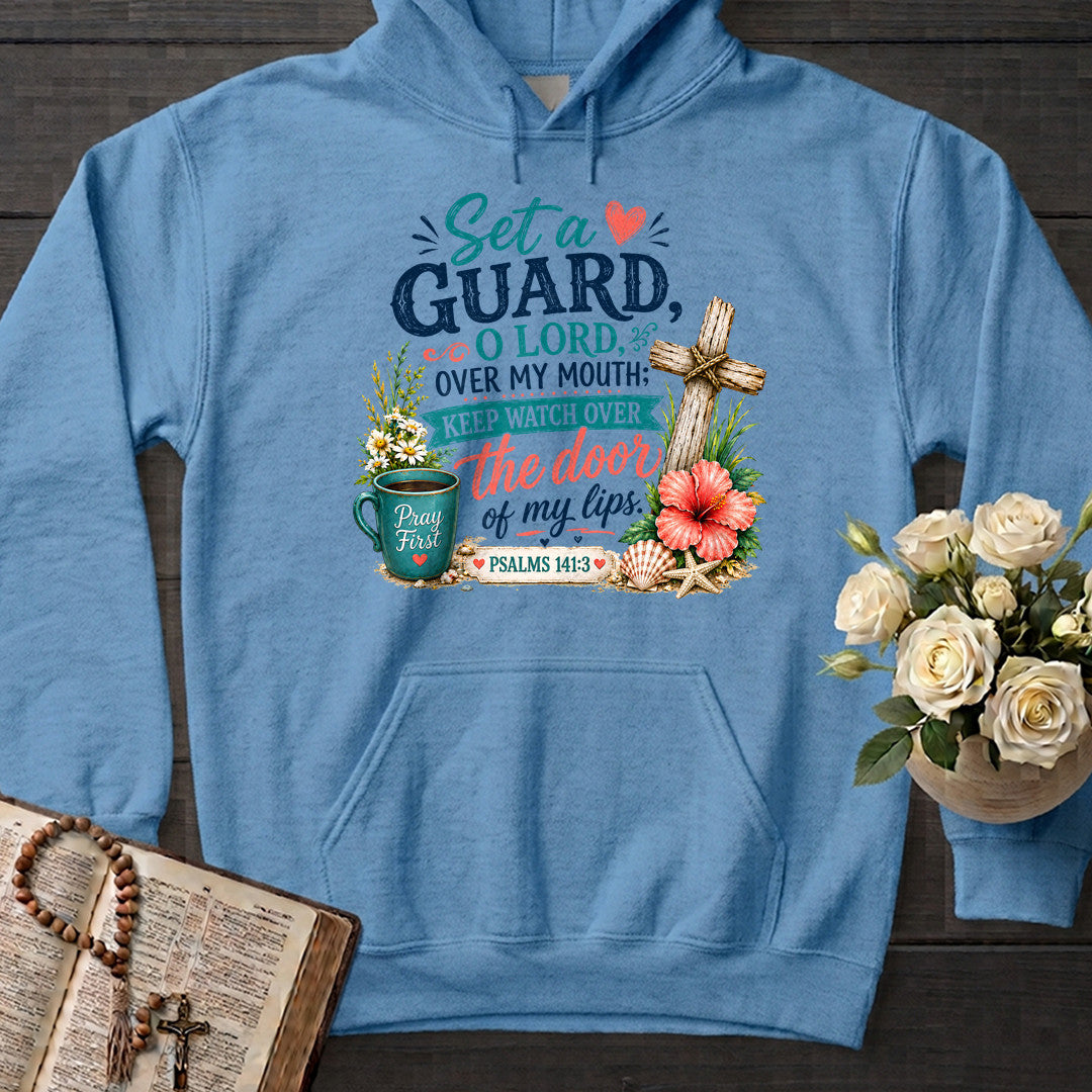 Set A Guard O Lord Over My Mouth Keep Watch Over Psalms 141.3 01
