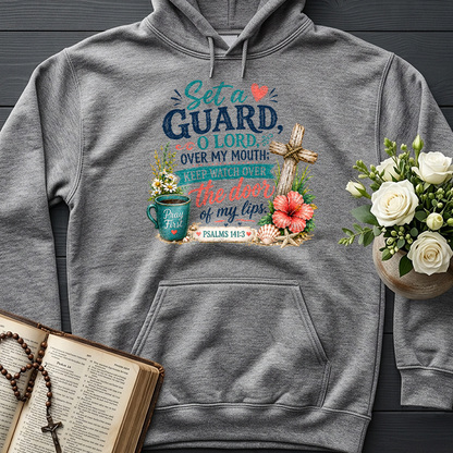 Set A Guard O Lord Over My Mouth Keep Watch Over Psalms 141.3 01