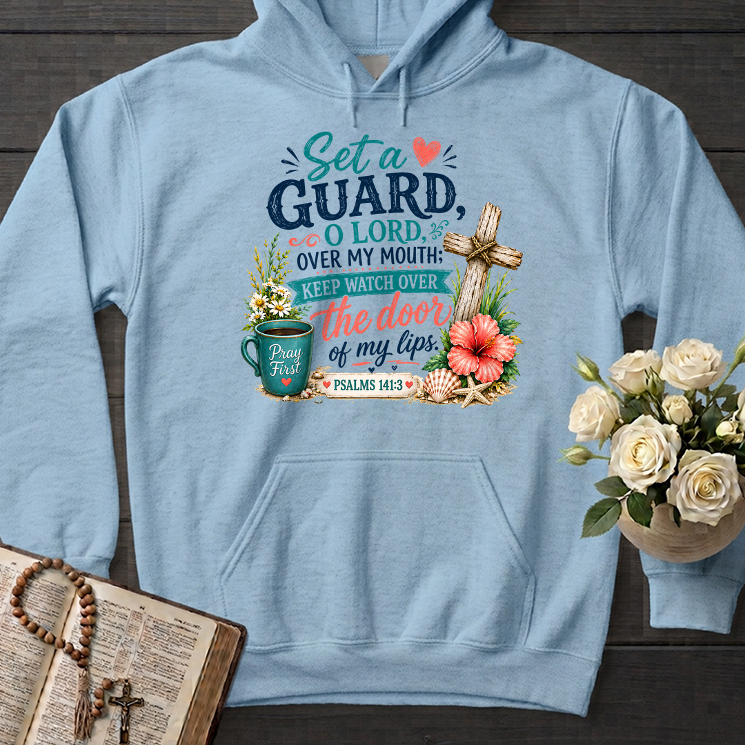 Set A Guard O Lord Over My Mouth Keep Watch Over Psalms 141.3 01