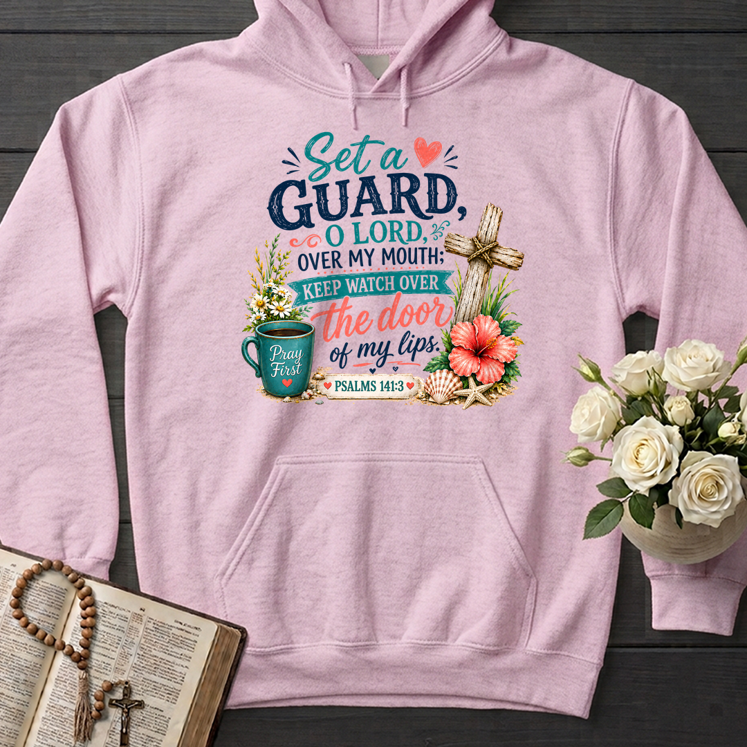 Set A Guard O Lord Over My Mouth Keep Watch Over Psalms 141.3 01