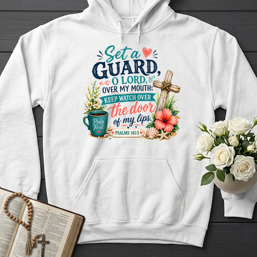 Set A Guard O Lord Over My Mouth Keep Watch Over Psalms 141.3 01