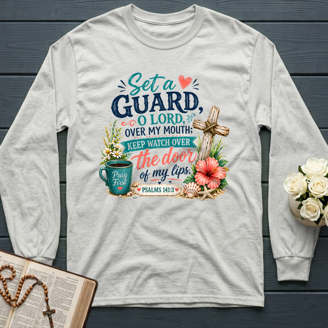 Set A Guard O Lord Over My Mouth Keep Watch Over Psalms 141.3 01
