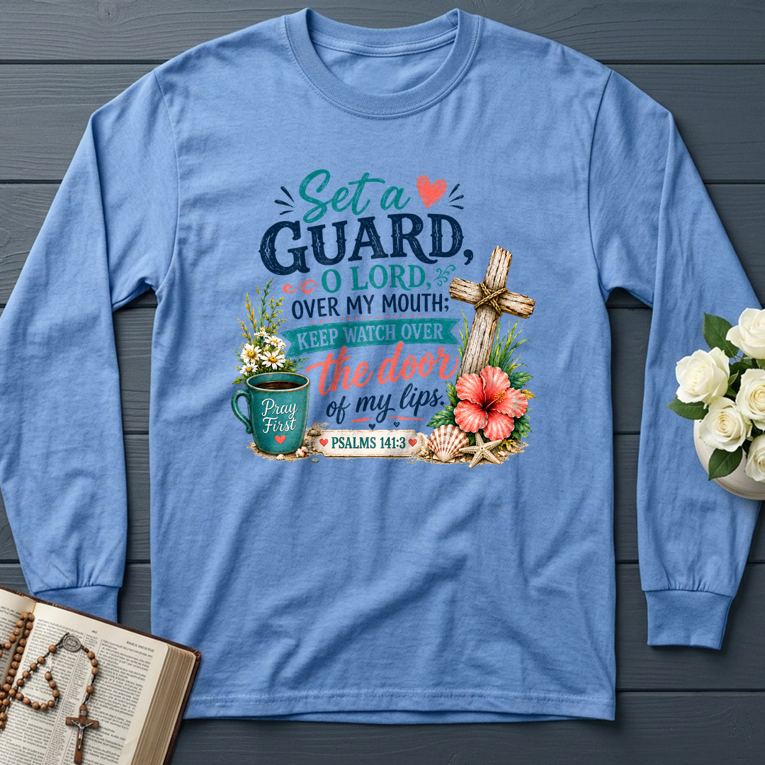 Set A Guard O Lord Over My Mouth Keep Watch Over Psalms 141.3 01