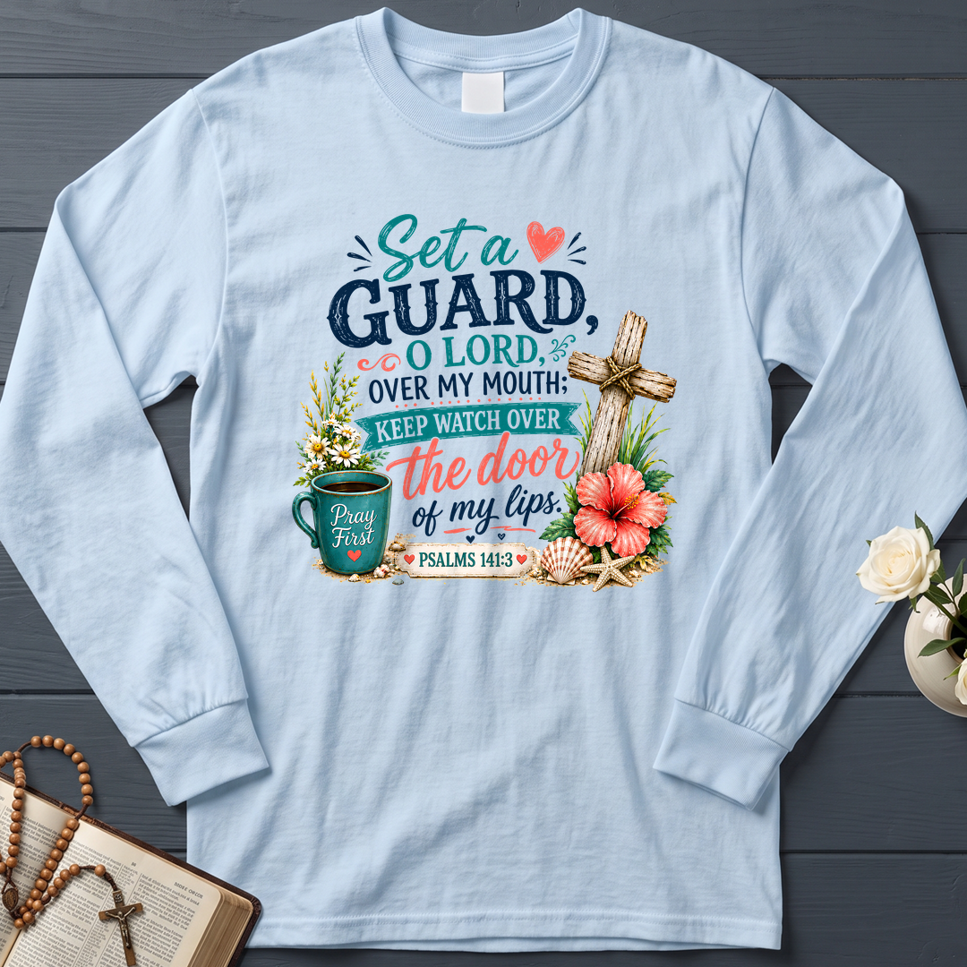Set A Guard O Lord Over My Mouth Keep Watch Over Psalms 141.3 01