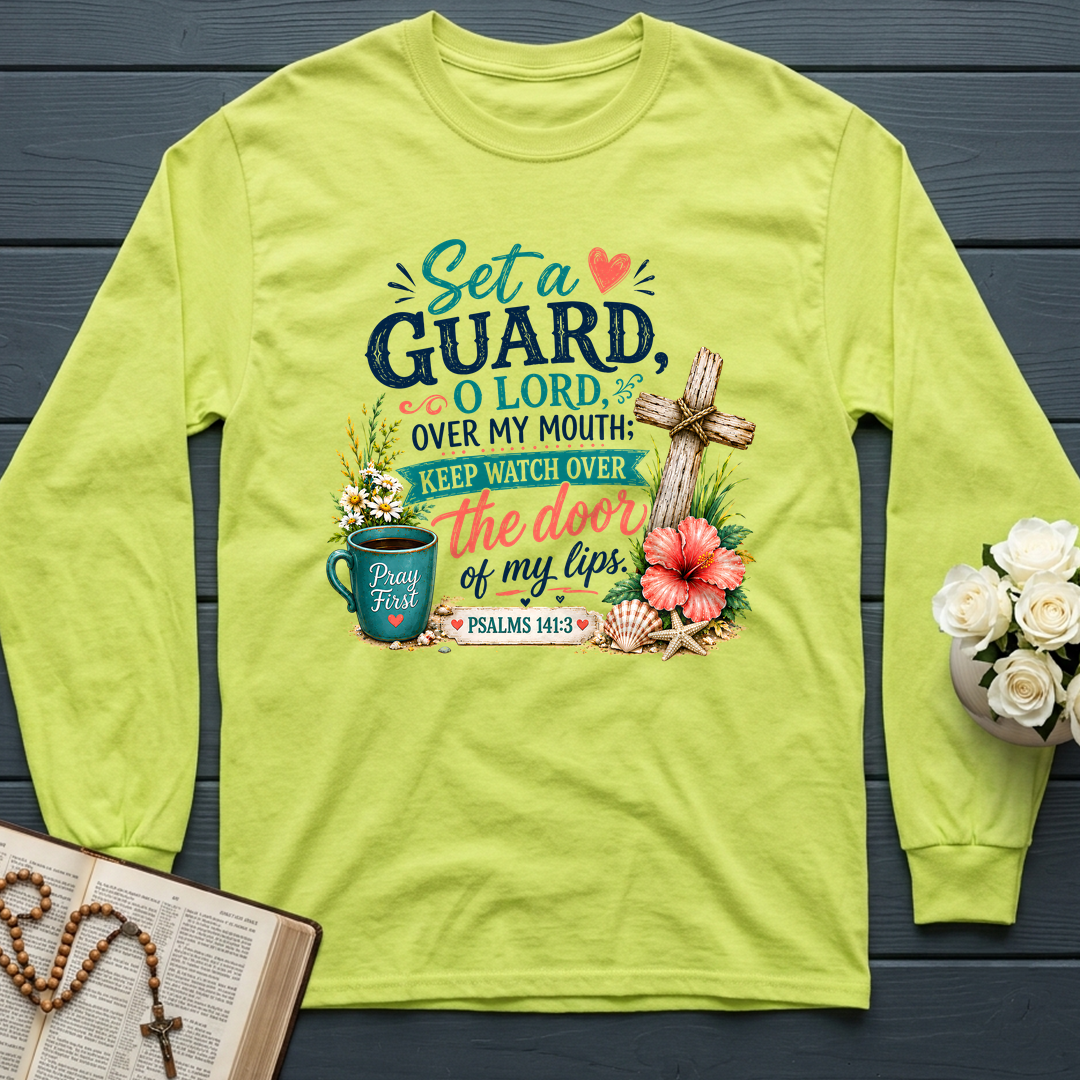 Set A Guard O Lord Over My Mouth Keep Watch Over Psalms 141.3 01