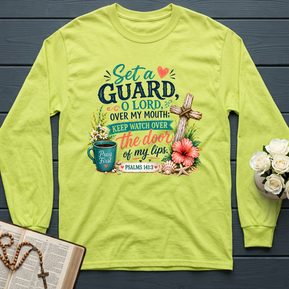 Set A Guard O Lord Over My Mouth Keep Watch Over Psalms 141.3 01