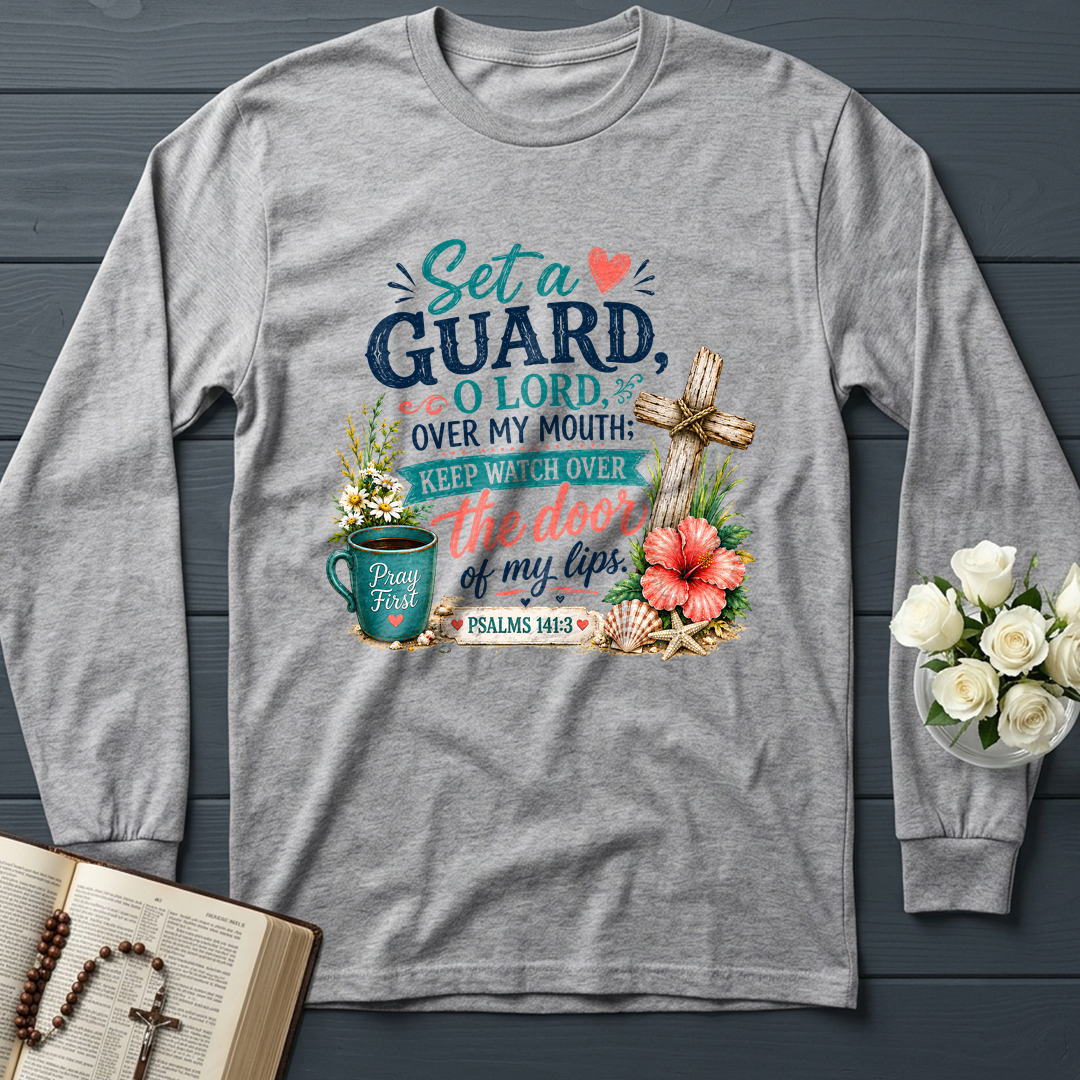 Set A Guard O Lord Over My Mouth Keep Watch Over Psalms 141.3 01