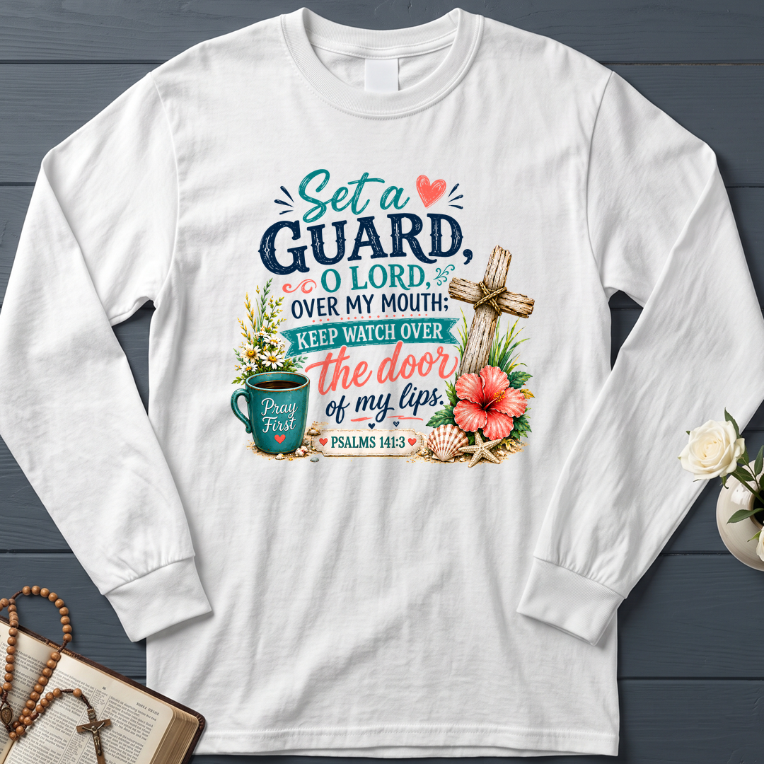 Set A Guard O Lord Over My Mouth Keep Watch Over Psalms 141.3 01
