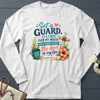 Set A Guard O Lord Over My Mouth Keep Watch Over Psalms 141.3 01