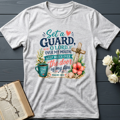 Set A Guard O Lord Over My Mouth Keep Watch Over Psalms 141.3 01