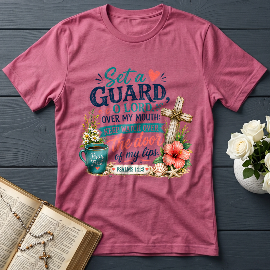 Set A Guard O Lord Over My Mouth Keep Watch Over Psalms 141.3 01