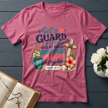 Set A Guard O Lord Over My Mouth Keep Watch Over Psalms 141.3 01