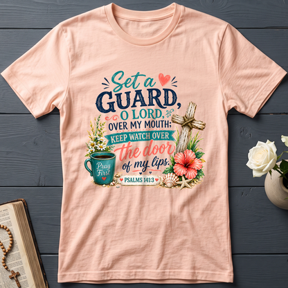 Set A Guard O Lord Over My Mouth Keep Watch Over Psalms 141.3 01