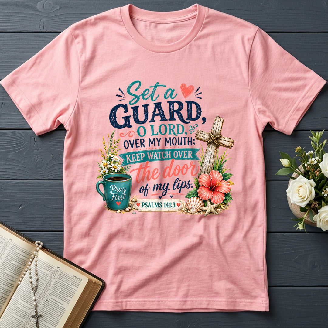 Set A Guard O Lord Over My Mouth Keep Watch Over Psalms 141.3 01