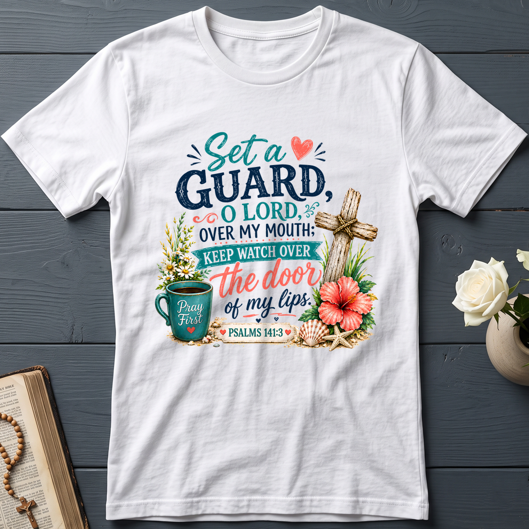 Set A Guard O Lord Over My Mouth Keep Watch Over Psalms 141.3 01