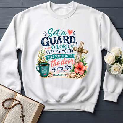 Set A Guard O Lord Over My Mouth Keep Watch Over Psalms 141.3 01