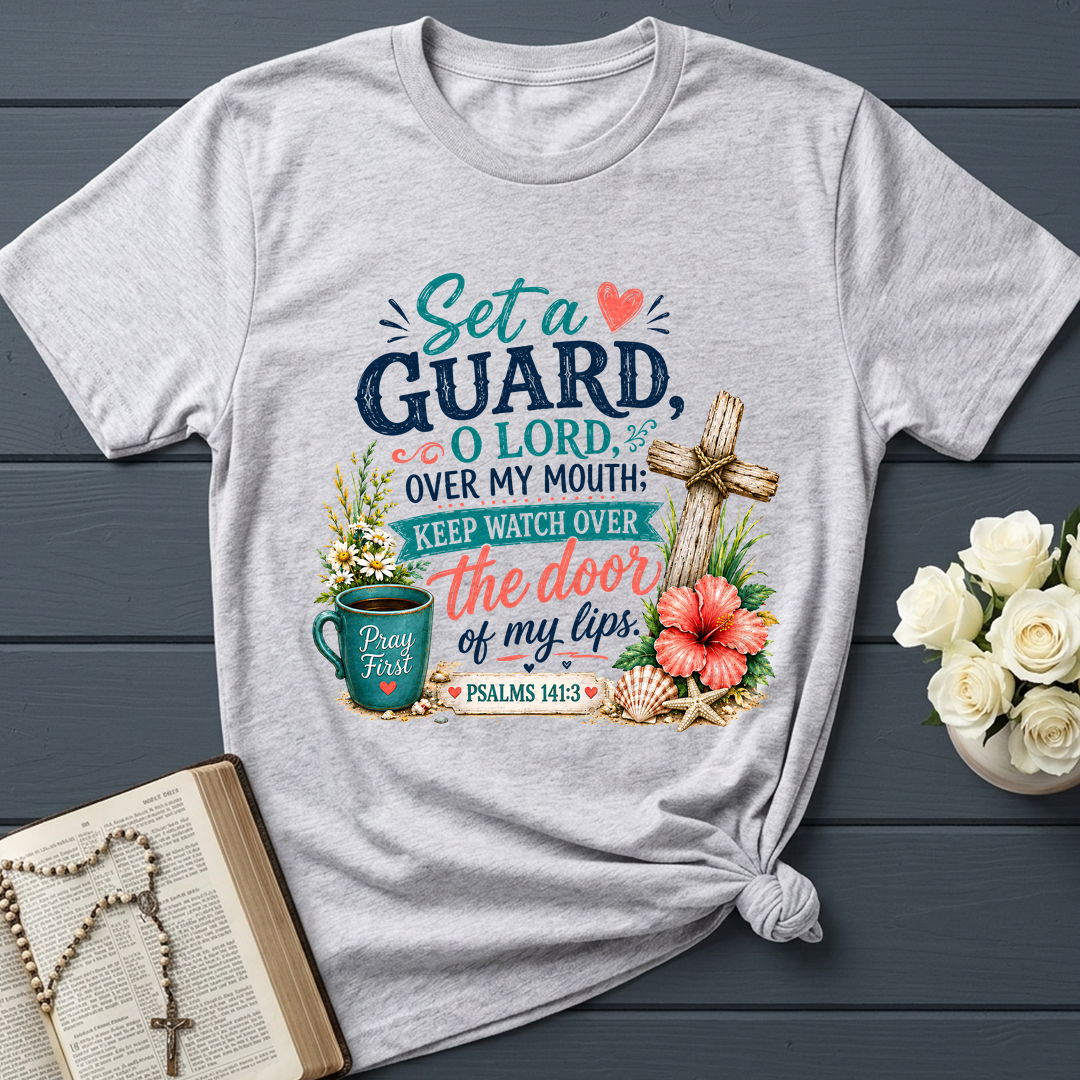Set A Guard O Lord Over My Mouth Keep Watch Over Psalms 141.3 01