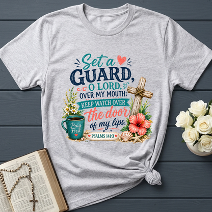 Set A Guard O Lord Over My Mouth Keep Watch Over Psalms 141.3 01
