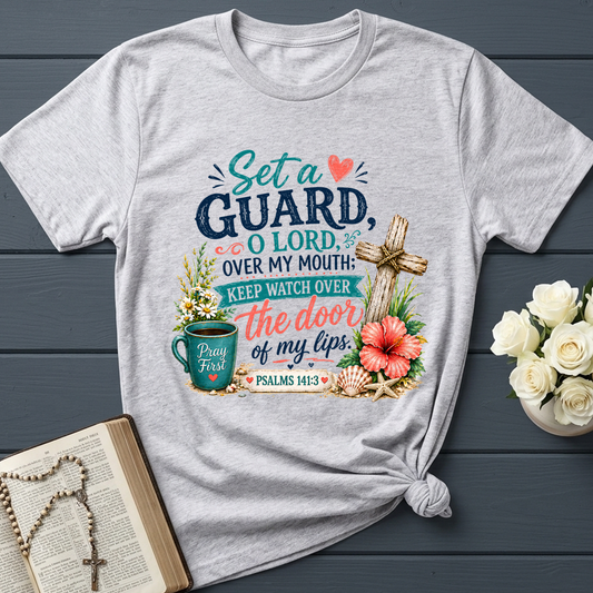 Set A Guard O Lord Over My Mouth Keep Watch Over Psalms 141.3 01