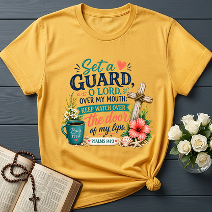 Set A Guard O Lord Over My Mouth Keep Watch Over Psalms 141.3 01
