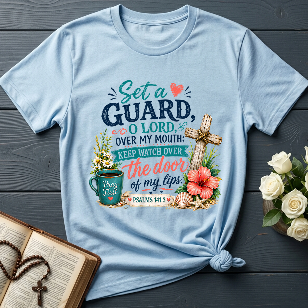 Set A Guard O Lord Over My Mouth Keep Watch Over Psalms 141.3 01