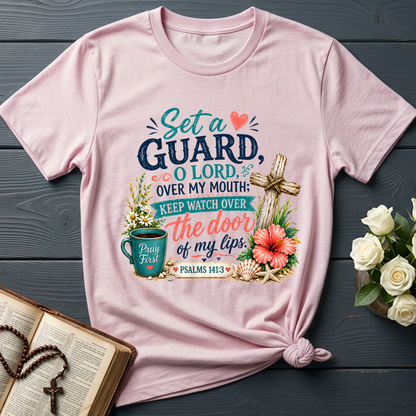 Set A Guard O Lord Over My Mouth Keep Watch Over Psalms 141.3 01