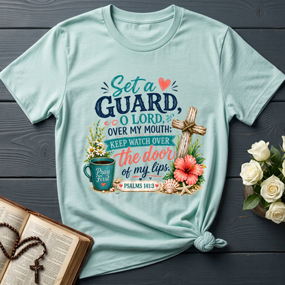 Set A Guard O Lord Over My Mouth Keep Watch Over Psalms 141.3 01