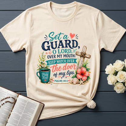 Set A Guard O Lord Over My Mouth Keep Watch Over Psalms 141.3 01