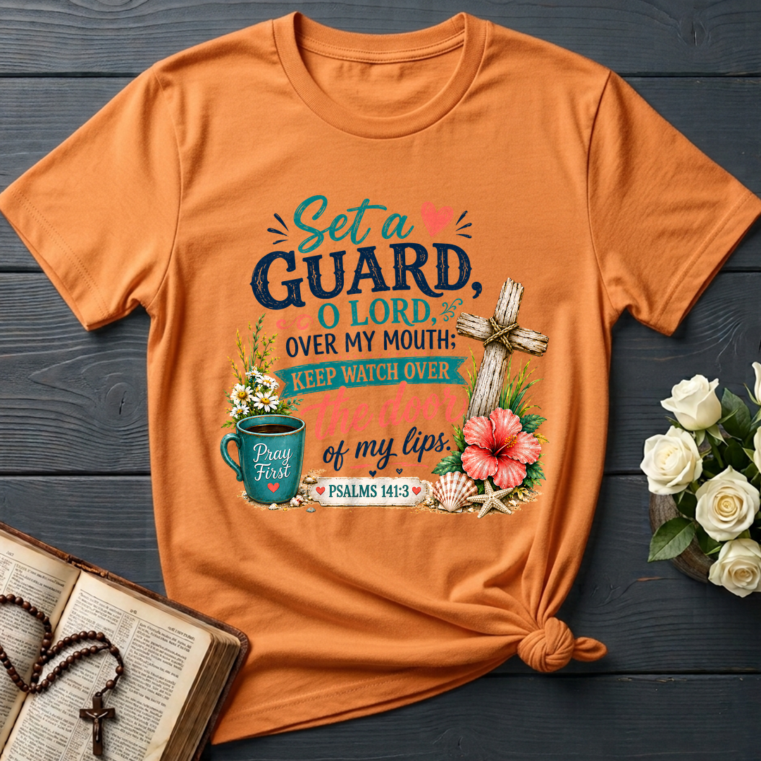 Set A Guard O Lord Over My Mouth Keep Watch Over Psalms 141.3 01