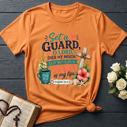 Set A Guard O Lord Over My Mouth Keep Watch Over Psalms 141.3 01
