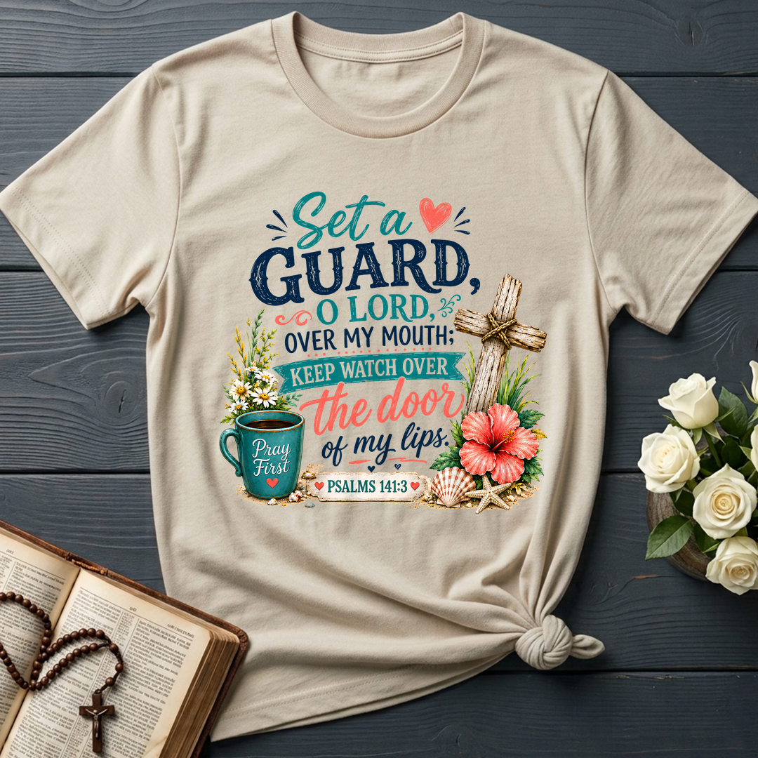 Set A Guard O Lord Over My Mouth Keep Watch Over Psalms 141.3 01