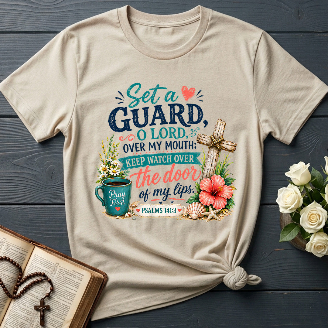 Set A Guard O Lord Over My Mouth Keep Watch Over Psalms 141.3 01