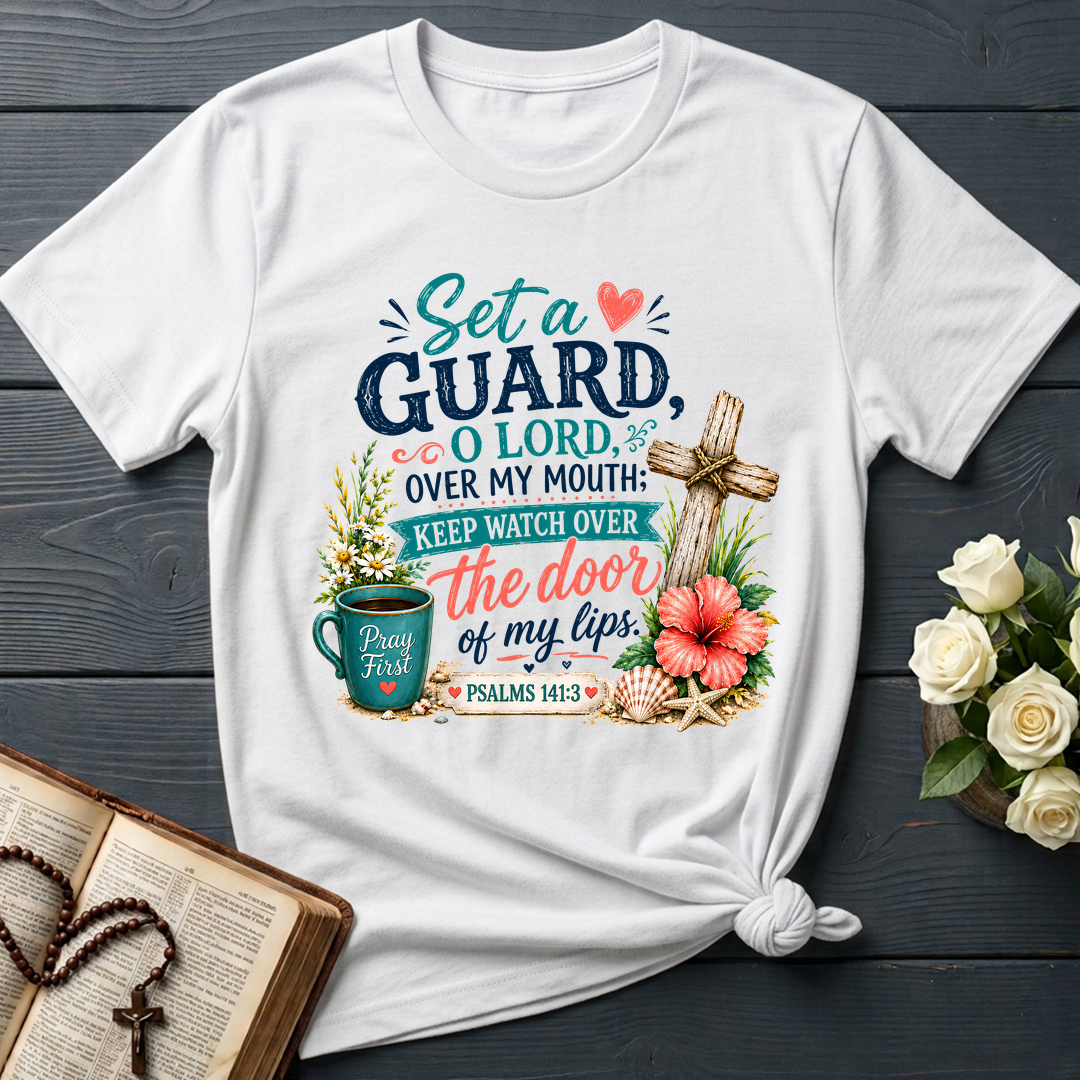 Set A Guard O Lord Over My Mouth Keep Watch Over Psalms 141.3 01