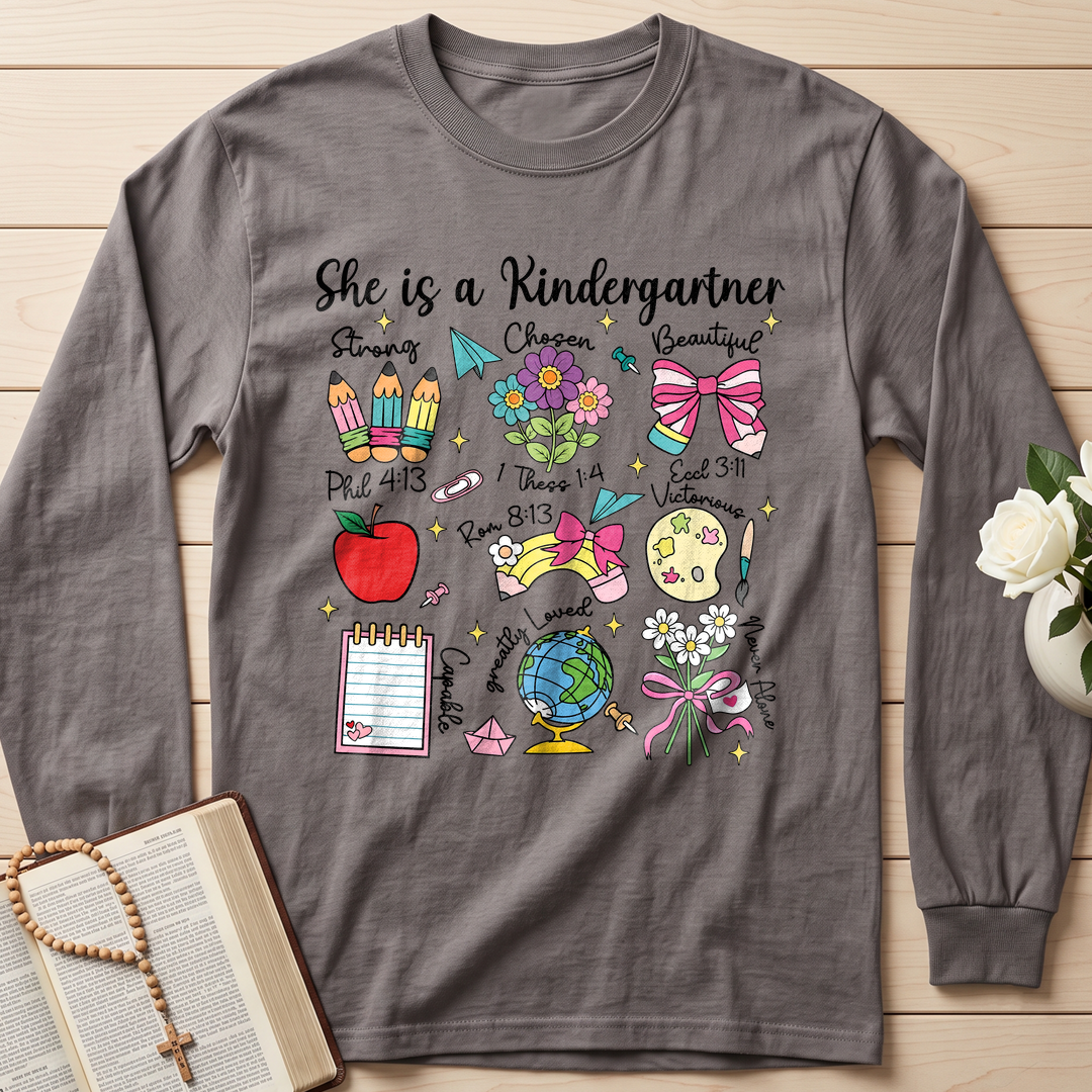 She Is A Kindergartner 01