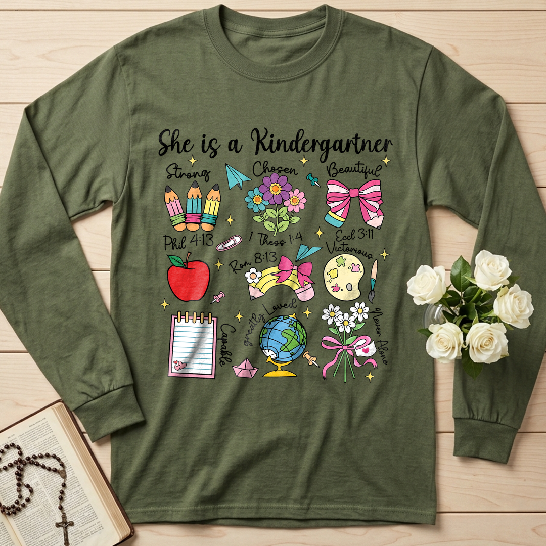 She Is A Kindergartner 01