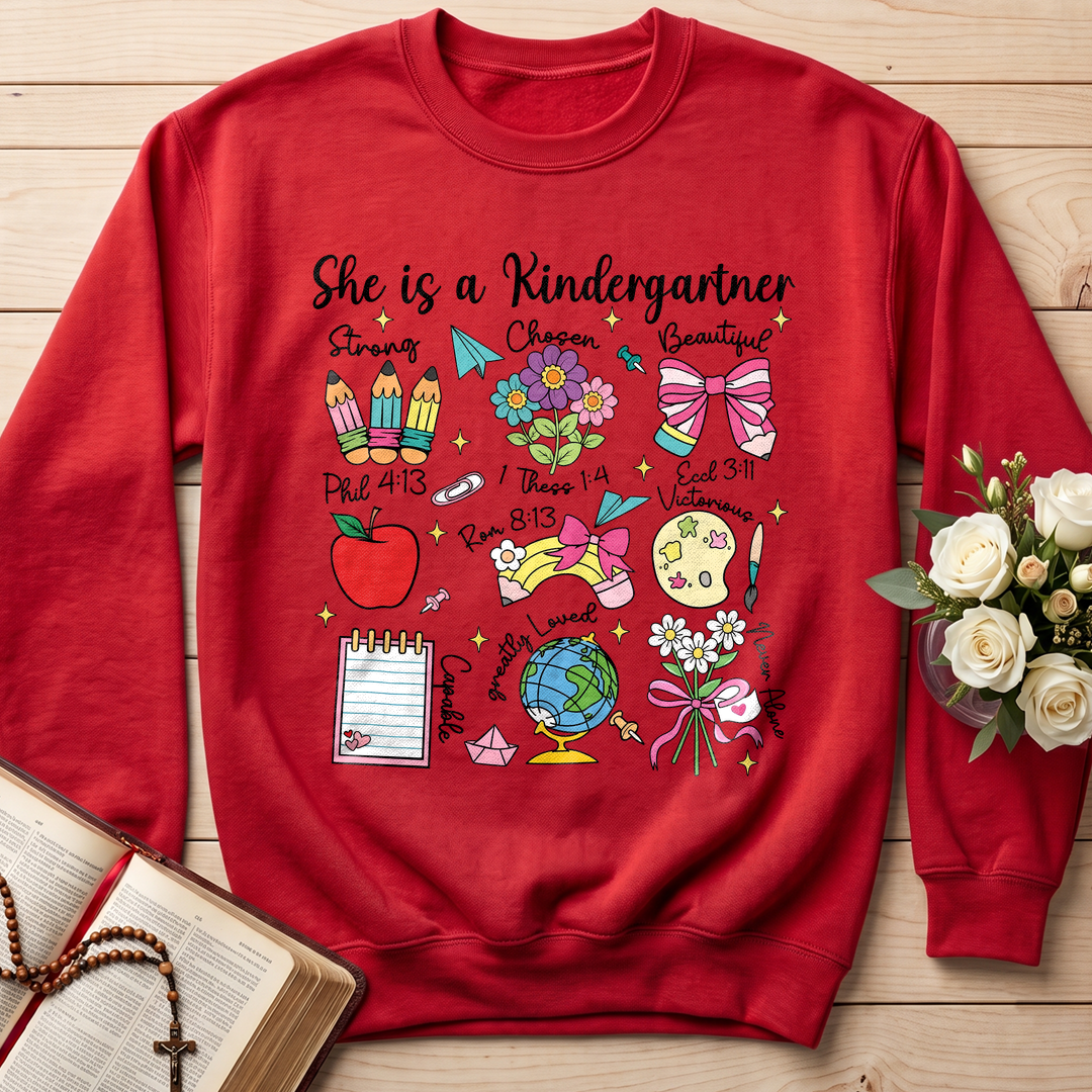 She Is A Kindergartner 01