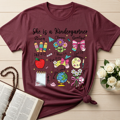 She Is A Kindergartner 01