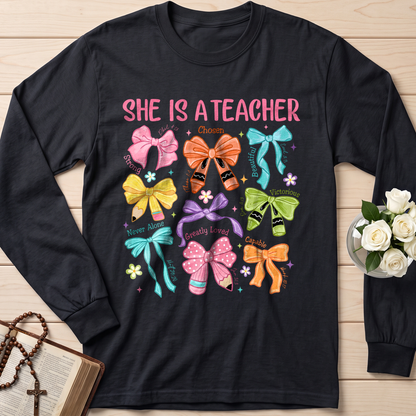 She Is A Teacher 01