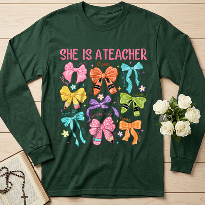 She Is A Teacher 01
